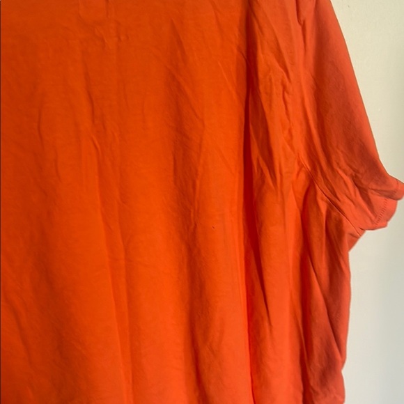 Hanes Orange Relaxed Short Sleeve T-Shirt - Picture 6 of 8
